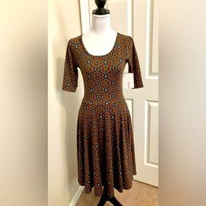 LulaRoe midi dress size S